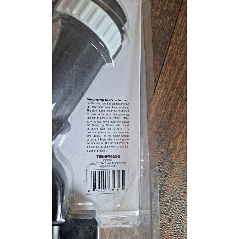 Plastic Fishing Rod Holder, The Original Rod Holder, Side/Flush mount